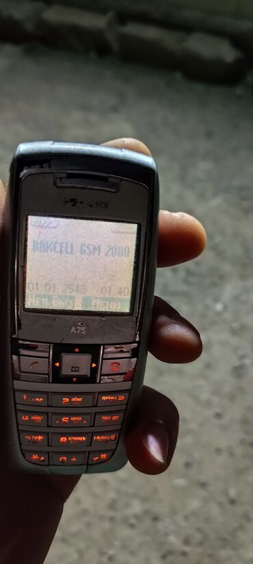 soyuducu 2 ci el: Siemens A75 düyməli mobil telefon Retro kolleksiya və ya sadə
