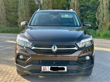 купить кожаные сиденья для авто бу: Ssangyong Rexton: 2018 г., 2.2 л, Автомат, Дизель, Пикап