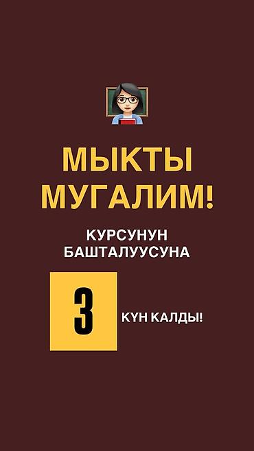 Другие курсы: Курс «Мыкты мугалим» — программа для преподавателей и тех, кто хочет — 17