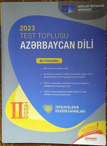 Testlər: Azərbaycan dili test toplusu təmizdir — 1