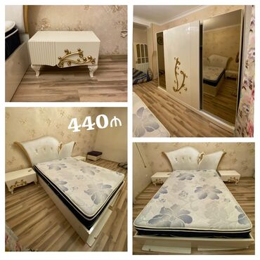 Divanlar: *440₼ YATAQ mebeli :-TƏCİLİ SATILIR*‼️ Termo yoxdu Ünvan:-nərimanov