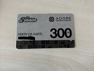 parnoy nədir: Məhsul: Sabina & Adore Parfumeriya və Kosmetika hədiyyə kartı — 1
