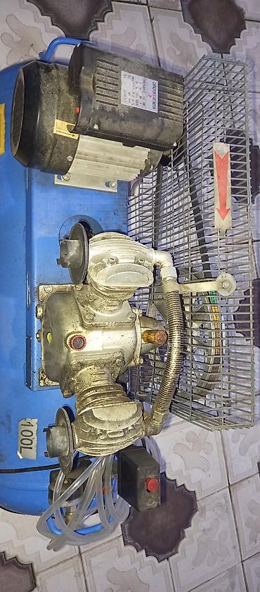 bal: 100 litrlik hava kompressoru - Güc: 2 HP (etiket üzərində göstərilib) — 3