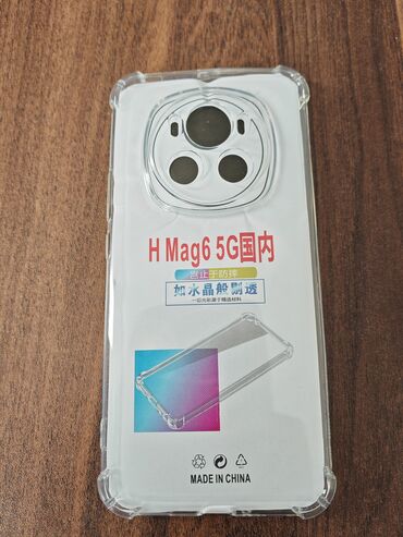 iphone se kabro: Honor magic 6 5G case/kabro Silikon qoruyucu, yenidir, saralmaz