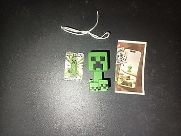 minecraft kinder: Fiqur, Plastik, rəng - Mavi — 1