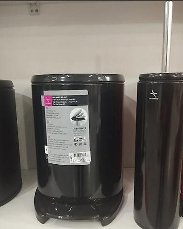 ANSAN pedallı zibil qabı – 6 litr - Həcm: 6 L - Rəng: Qara (Black) - lalafo.az -da — 1 ANSAN pedallı zibil qabı – 6 litr - Həcm: 6 L - Rəng: Qara (Black) - — 1