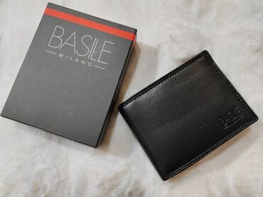 zenski novcanici: Men's wallet, Material: Leather