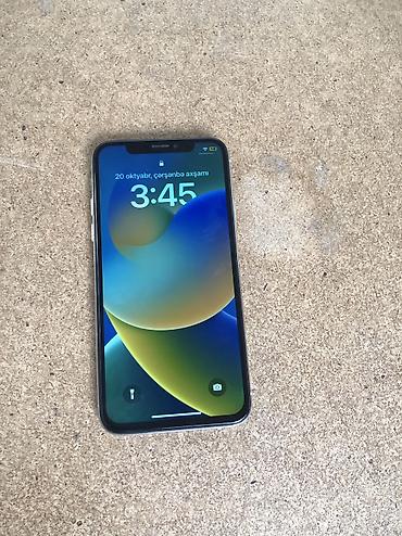 17 iphone: IPhone X, 64 GB, Ağ, Qırıq — 2