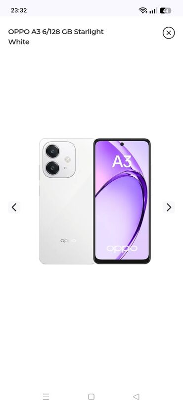 islemis soyducu: Oppo A3, 128 GB, rəng - Ağ, Barmaq izi, İki sim kartlı lalafo.az -da islemis soyducu: Oppo A3, 128 GB, rəng - Ağ, Barmaq izi, İki sim kartlı