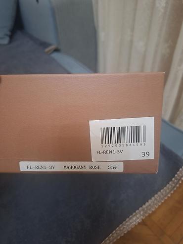 ysl tufli: Qadın klassik tufliləri – FL-REN1-3V - Rəng: Mahogany Rose (nüanslı — 3