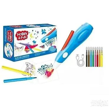 bejbi roze: Magična airbrush umetnicka olovka. magična airbrush umetnicka olovka — 1