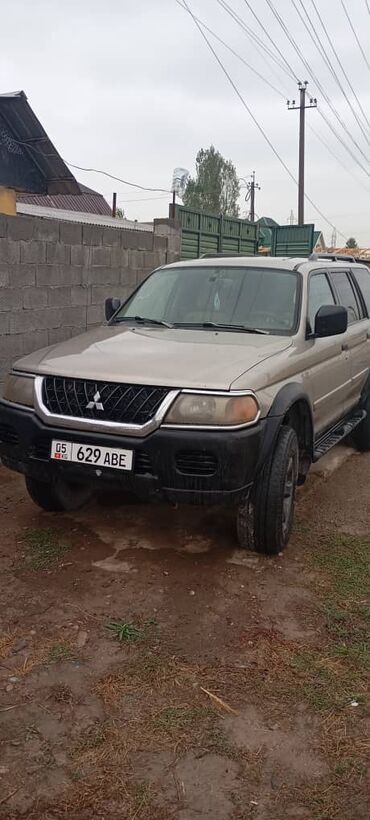 мицубиси монтеро спорт: Mitsubishi Montero Sport: 2002 г., 3 л, Автомат, Газ, Внедорожник