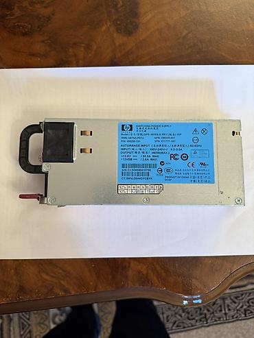 hot 12: HP server güc bloku – 460W, hot‑swap Model: HP Switching Power Supply — 2