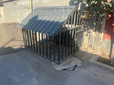 heyvan sahiblenmek: İt damı👇Qiyməti:*500* man. Qalın profildən yığılıb, çox ağırdır. En