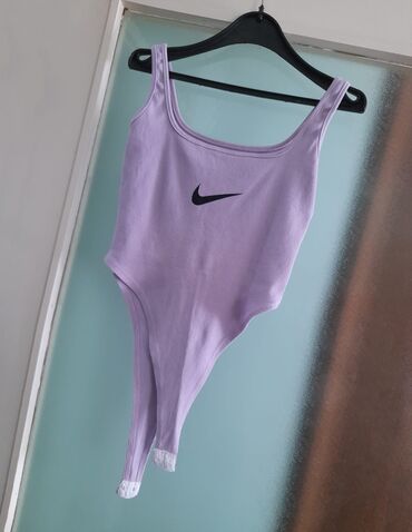 klasican beli body e: Nike, S (EU 36), bоја - Lila