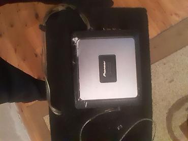 pioneer kalonkalar: Pioneer avtomobil audio dəsti - İki ədəd Pioneer subwoofer qutuda — 2