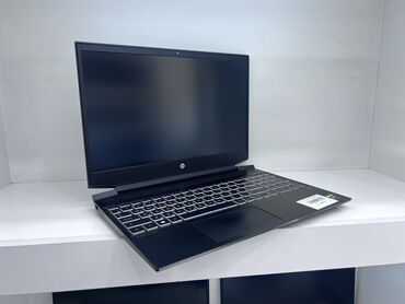 ноутбуки с gtx 1660 ti: Ноутбук, HP, 8 ГБ ОЭТ, AMD Ryzen 5, 15.6 ", Колдонулган, Оюндар үчүн, эс тутум SSD