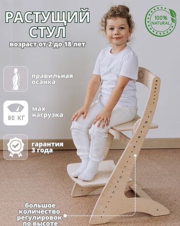 Стулья, табуреты: Стулья Школьные, Без обивки, Новый