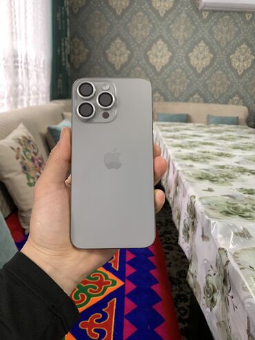 телефон бишкек бу: IPhone 15 Pro Max, 256 ГБ, 87 %
