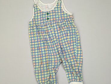 spodnie do raczkowania: Dungarees, 9-12 months, condition - Good