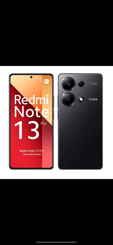 телефон redmi not 7: Xiaomi, Redmi Note 13 Pro, Жаңы, 256 ГБ, түсү - Кара, 1 SIM, 2 SIM