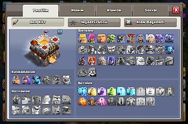 berber eşyaları: Clash of Clans hesabı – Orijinal Supercell ID-lə bağlı profil - Şəhər — 4