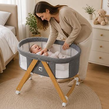 Beşiklər: 🆕 **Yeni Gəldi – Körpələr üçün Qatlana Bilən Beşik** 👶💛 ✨ Körpənizin — 1