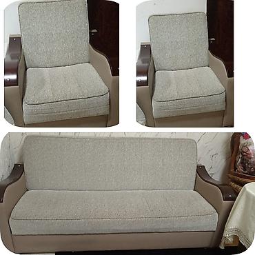 İşlənmiş, Divan, 2 kreslo, Bazasız, Açılan lalafo.az -da İşlənmiş, Divan, 2 kreslo, Bazasız, Açılan