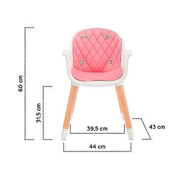 mikser igracka: Kinderkraft stolica za hranjenje 2u1 SIENNA Pink – KKKSIENPNK Opis: - — 2