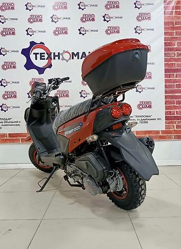 Скутеры: Тип скутера 150 куб. см, Бензин, Новый — 8