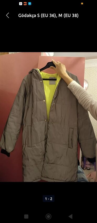 Женская куртка 9Fashion Woman, S (EU 36), M (EU 38), цвет - Серый