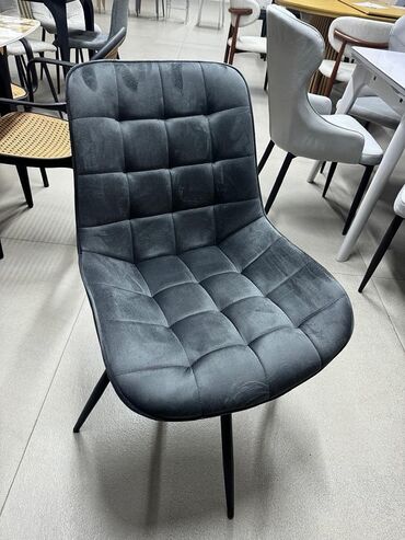 Стулья для кухни: Стул для кухни, Другой материал, цвет - Серый — 45