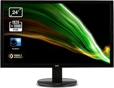 benq e700 monitor: Монитор, Acer, Б/у, LCD, 24" - 25"