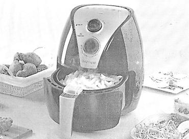 dihondra seme cena: Delimano friteza na vruć vazduh (air fryer) - Priprema hrane sa — 2