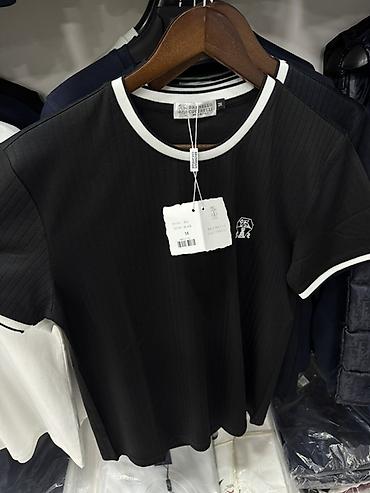 pull and: Мужская футболка, M, L, XL, Loro Piana, Новый, цвет - Белый, Самовывоз — 3