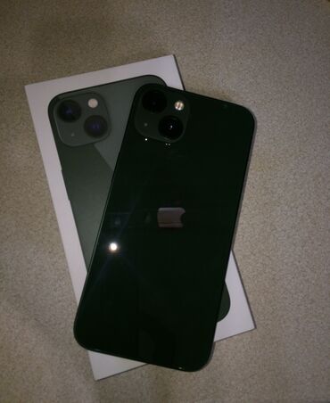 экран айфон 13: IPhone 13, 128 ГБ, Зеленый, 100 %