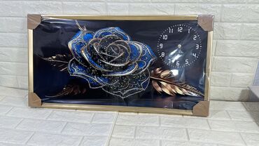 Şəkillər, tablolar: Divar saatlı tablo kolleksiyası - Növ: Dekorativ divar tablo-saat — 11