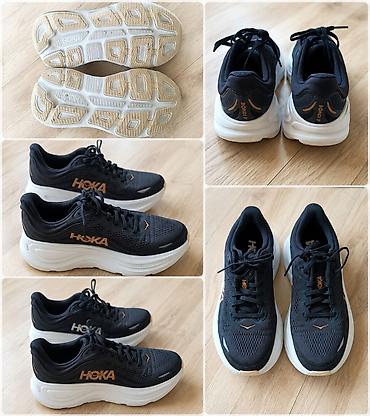 38: Мужские кроссовки, 38, Hoka, Новый, цвет - Черный, Платная доставка — 8