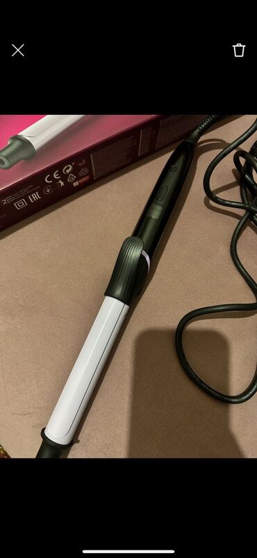 philips lazer epilyasiya aparati: Saç buran maşa Philips, 130 - 200 °C, Yeni