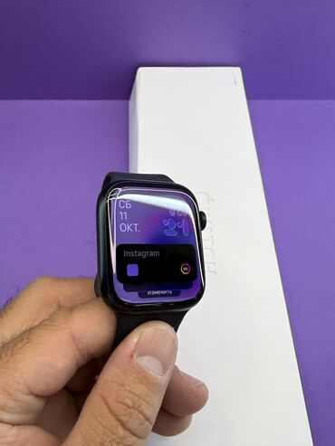кнопочный телефон с ватсапом бишкек: 🔥 🍏 APPLE Watch 8. 🧠Память:32гб. 👩🏻‍🦳Состояние:Идеальное. 📱Статус