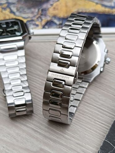 Qol saatları: Yeni, Qol saatı, Patek Phillipe, rəng - Gümüşü — 4