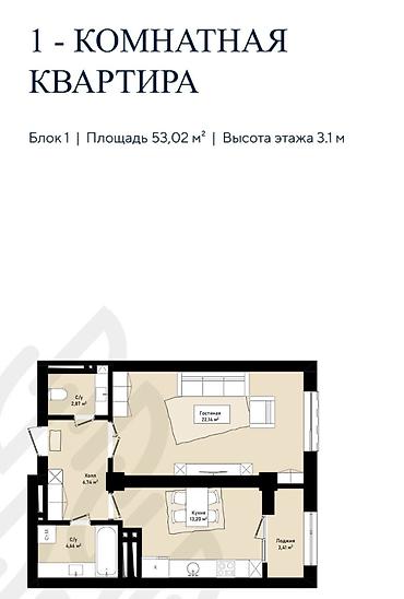 1 комната, 59 м², Асанбай мкр Элитка, 10 этаж, ПСО (под самоотделку) at lalafo.kg 1 комната, 59 м², Асанбай мкр Элитка, 10 этаж, ПСО (под самоотделку)