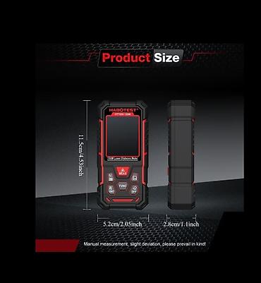 lazer utu: HABOTEST LAZER METRE HT7050 seriyası – yüksək dəqiqlikli ağıllı lazer — 1