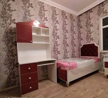 Uşaq masaları: Oğlan və qız üçün, Yeni, Siyirməli, Yazı masası, Stulsuz — 5