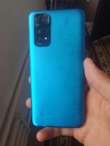 редми 11с: Redmi, Redmi Note 11S, Б/у, 128 ГБ, цвет - Синий, 2 SIM — 3
