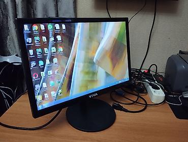 manitor hdmi: LED MONİTOR VİVA Model: UA19HD İnterfeys: VGA HDMİ 19-düym led — 2