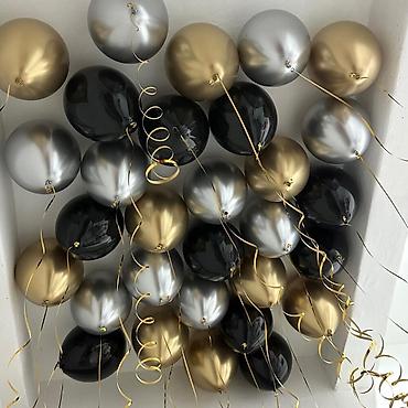 Воздушные шары и принадлежности: Воздушные шары и готовые наборы для праздника - Гелиевые — 28