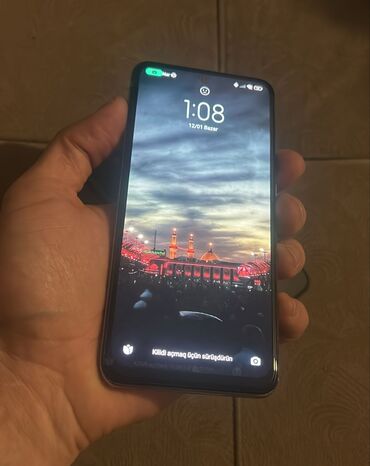 Xiaomi: Xiaomi Redmi Note 10, 4 GB, rəng - Ağ, 
 Barmaq izi, Face ID