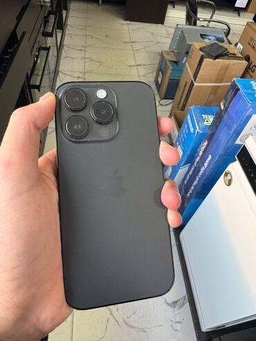 купить iphone x 256 бу: IPhone 14 Pro, Колдонулган, 256 ГБ, Графит, 83 %