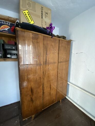 пластиковый шкаф для посуды: Кийим салуучу шкаф, Колдонулган, Түз, ЛДСП